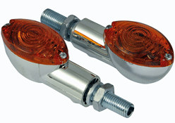 BikeIt Cat Eye Mini Motorcycle Indicators E-marked