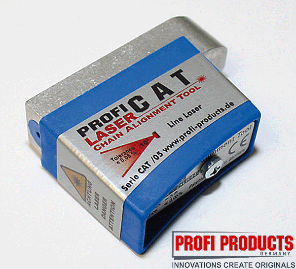 Bikermart Profi Products Professional Laser Chain Alignment Tool LCAT