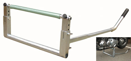 stationary bike stand rebel sport