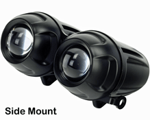 BikeIt Dominator 2 Twin Projector Headlights for Streetfighters