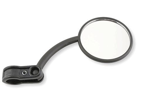 80mm Head Enduro Universal 22mm Handlebar Clamp Mirror