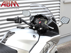 Yamaha FJR1300 2016~ ABM Billet Top Yoke Fat Bar Conversion