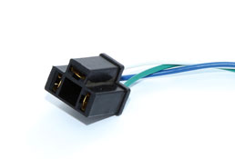 3 Pin headlight H4 bulb connector Type A with 210 mm cable