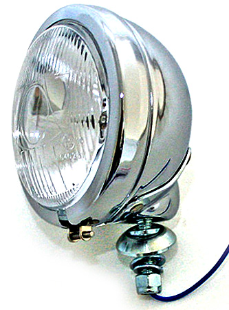 Harley Style 4.5 inch High Beam Lamp Bottom Mount