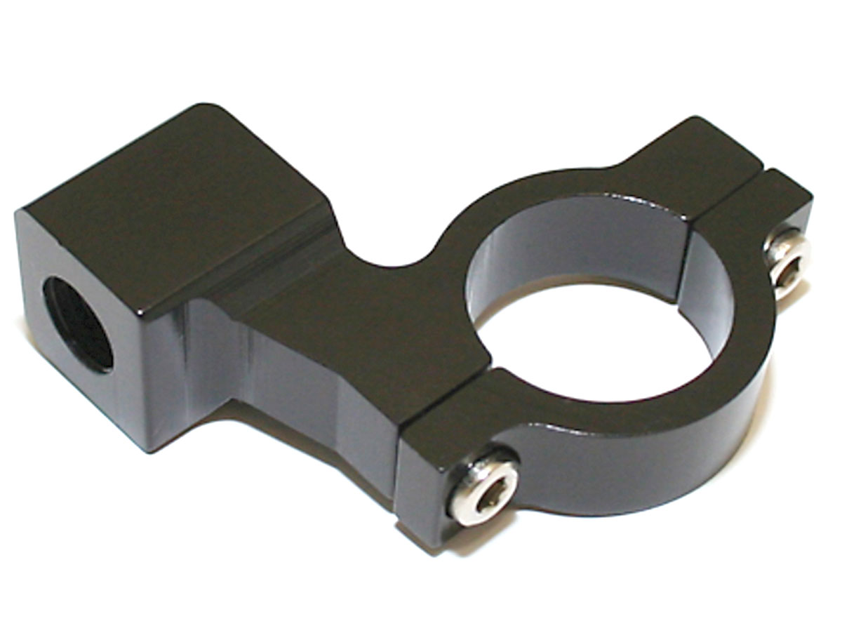 Highsider CNC Milled Motorcycle Mirror Clamp for 22mm Handlebar