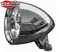 Highsider Classic 3 Custom 112mm Headlight Bottom Mount E~marked