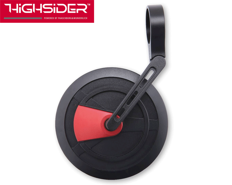 Highsider ENTERPRISE EP1 CNC Bar End Mirror with Coloured Insert