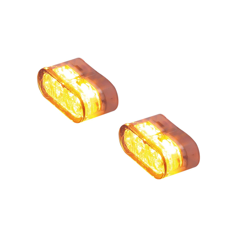 Highsider LITTLE STAR~MX PRO LED Indicator and Rear Stop Tail Light Module Pair