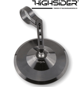 Highsider 4 Inch Montana 2 Motorbike Cafe Racer Bar End Mirror