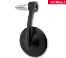 Highsider MONTANA~BLAST EVO Universal Matt Bar End Mirror