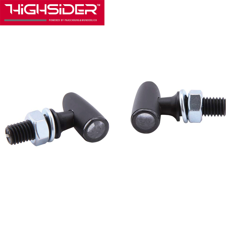 Highsider PROTON One LED Motorcycle Front Position Light Pair E~Marked