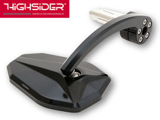 Highsider VICTORY EVO Motorbike Cafe Racer Bar End Mirror