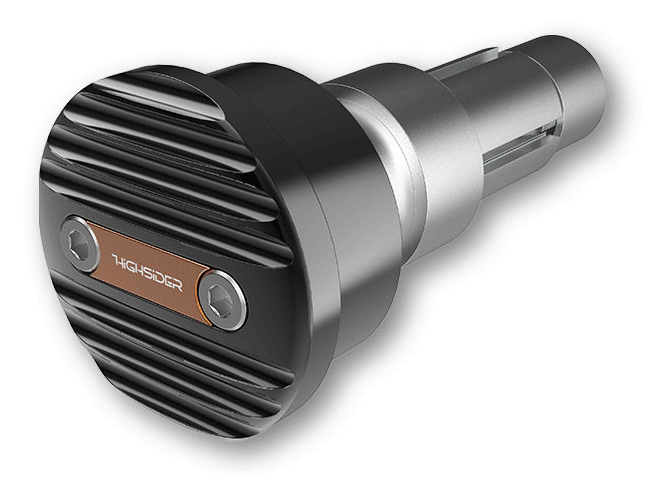 Highsider WAVE Bar End Weights for Bar End Mirrors
