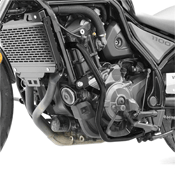 Honda CMX1100 Rebel Black Crash Bars by German Brand Zieger