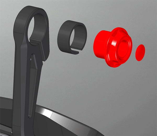 Indian FTR1200 Wunderkind Mar End Mirror Mounts