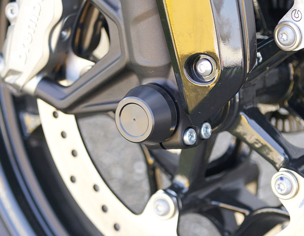 Indian FTR1200 Wunderkind CNC Fork Crash Bungs