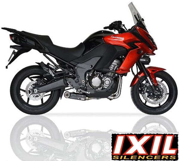 Bikermart Kawasaki Versys 1000 2012 to 2015 IXIL SX1 Full Stainless