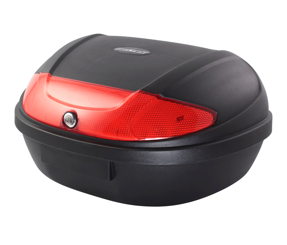 Biketek 52L ABS Motorcycle Top Box and Bracket