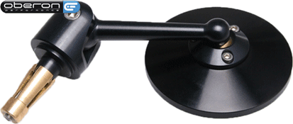 Oberon Performance CNC Adjustable 75mm Round Bar End Mirror