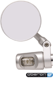 Oberon Performance CNC 75mm Round Clamp Mirror