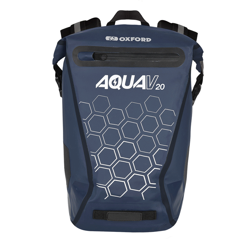 Oxford Aqua V~20 Extreme Visibility Motorcycle Back Pack
