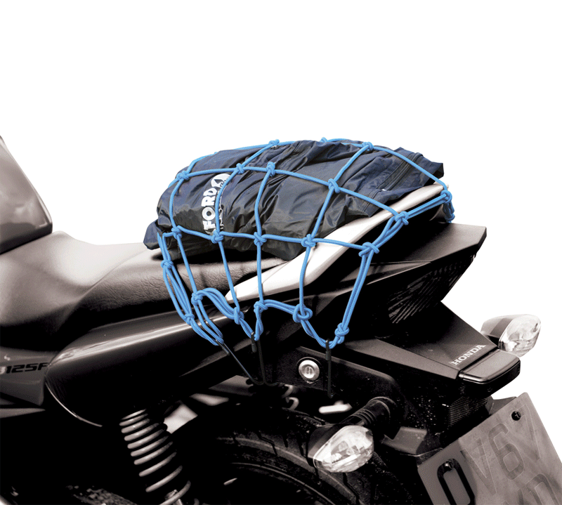 Oxford 12" x 12" Cargo Motorcycle Luggage Bungee Net