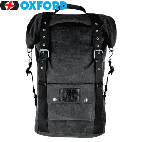 Oxford Heritage 30L Waxed Cotton Motorcycle Back Pack