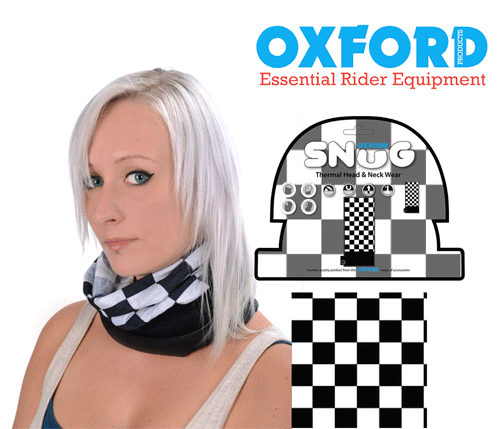 Oxford Snug Thermal Motorcycle Head and Neck Tube