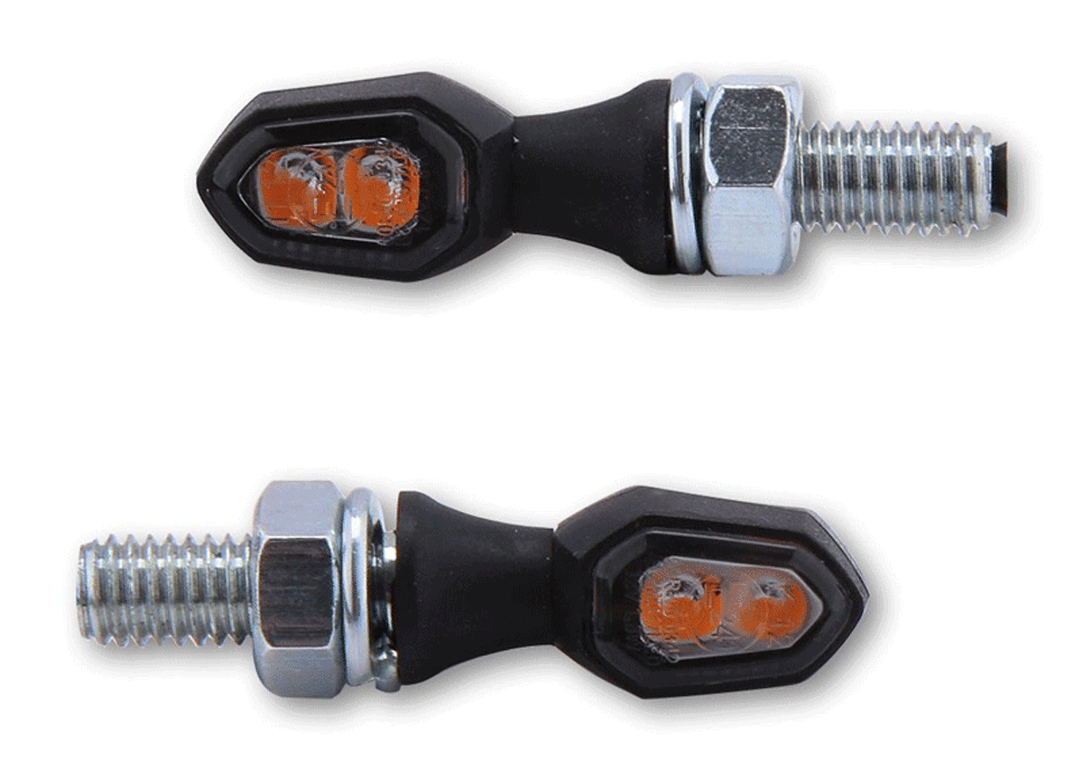Highsider CRUMB Mini Motorbike LED Indicator Pair E~Marked