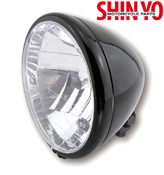 Shinyo 6.5 Inch El Paso Bottom Mount Motorbike Headlight
