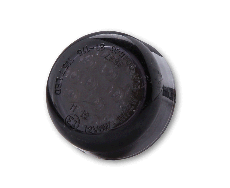 Shin Yo Micro Disc Smoke Lens LED Motorbike Stop and Tail Light