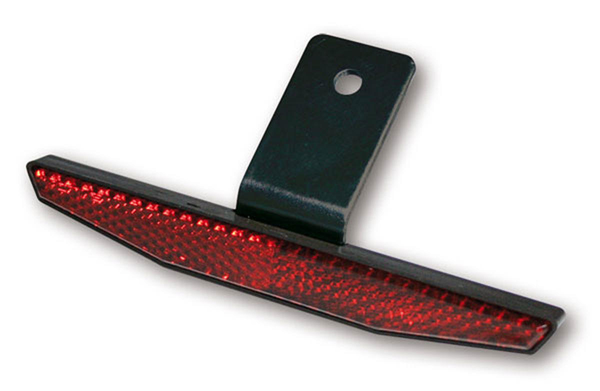 Highsider Rear Arc Red Reflector and Bracket E~Marked