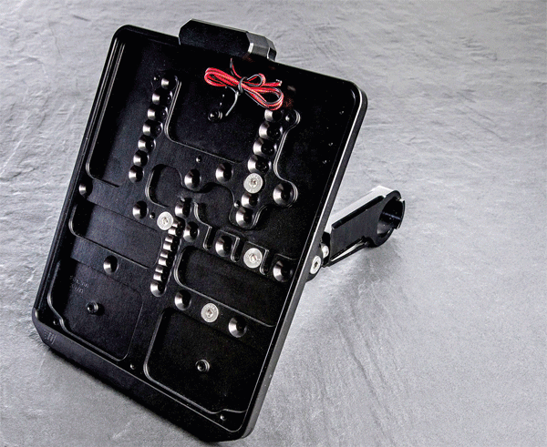 Indian Chief Dark Horse 116 Wunderkind CNC Side Number License Plate Mounts