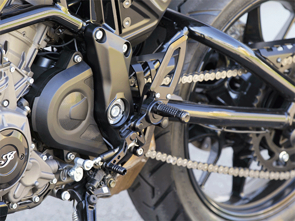 Indian FTR1200 Wunderkind Adjustable Street Footrest Rearset System