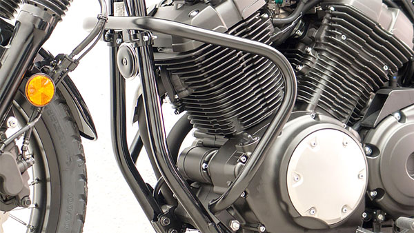 Yamaha SCR950 2017 onwards Fehling Black Engine Guard Crash Bar