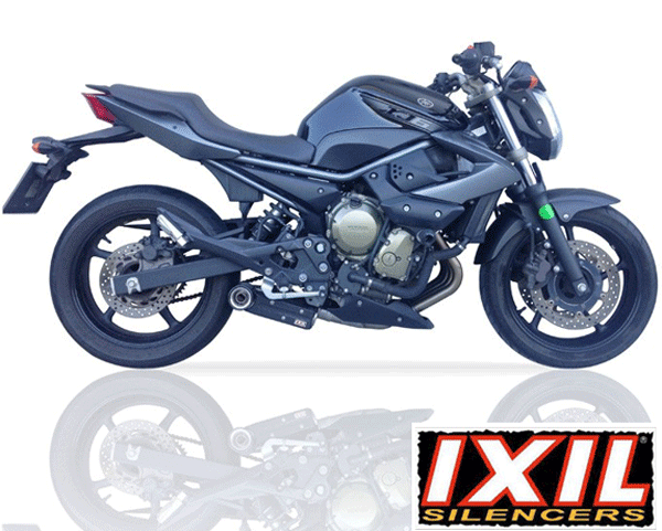 Yamaha XJ6 2009 to 2014 IXIL SX1 Full Stainless Exhaust System